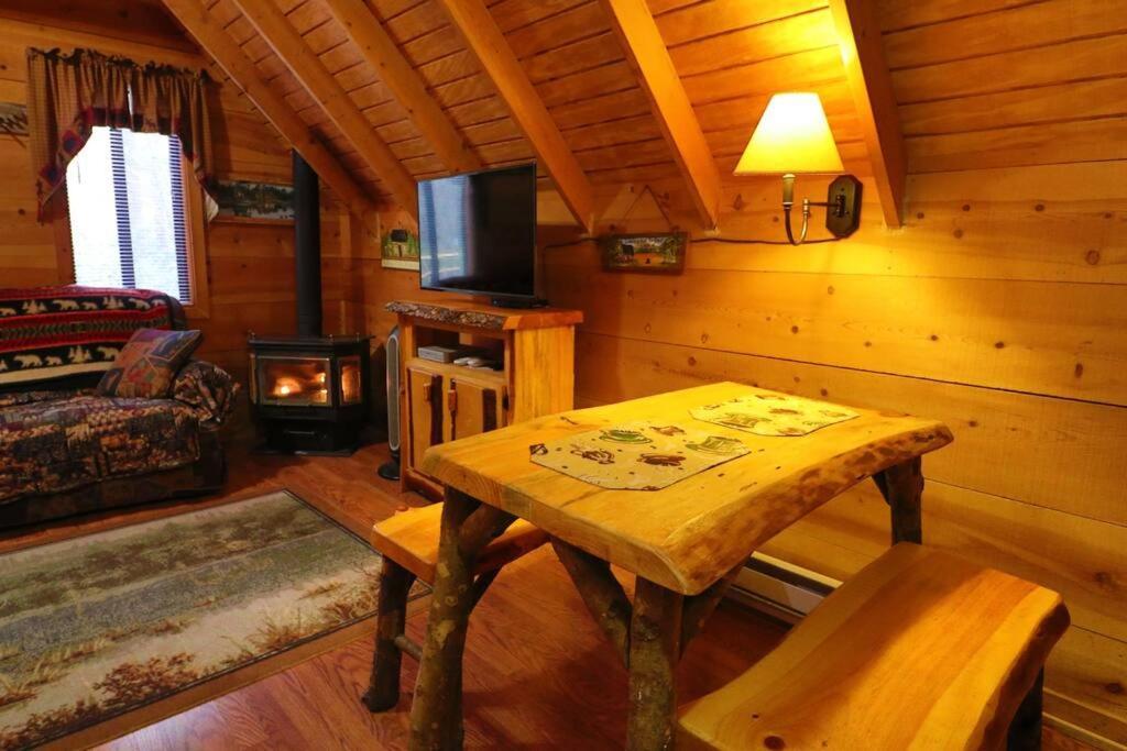 Cute Updated Mountain Cabin Fireplace #3 Helen Eksteriør bilde