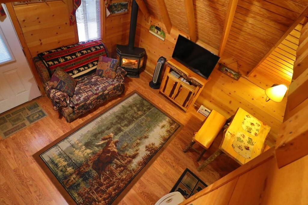 Cute Updated Mountain Cabin Fireplace #3 Helen Eksteriør bilde