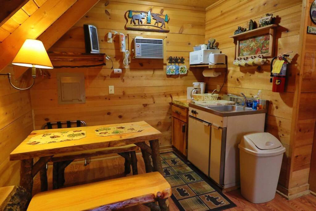 Cute Updated Mountain Cabin Fireplace #3 Helen Eksteriør bilde